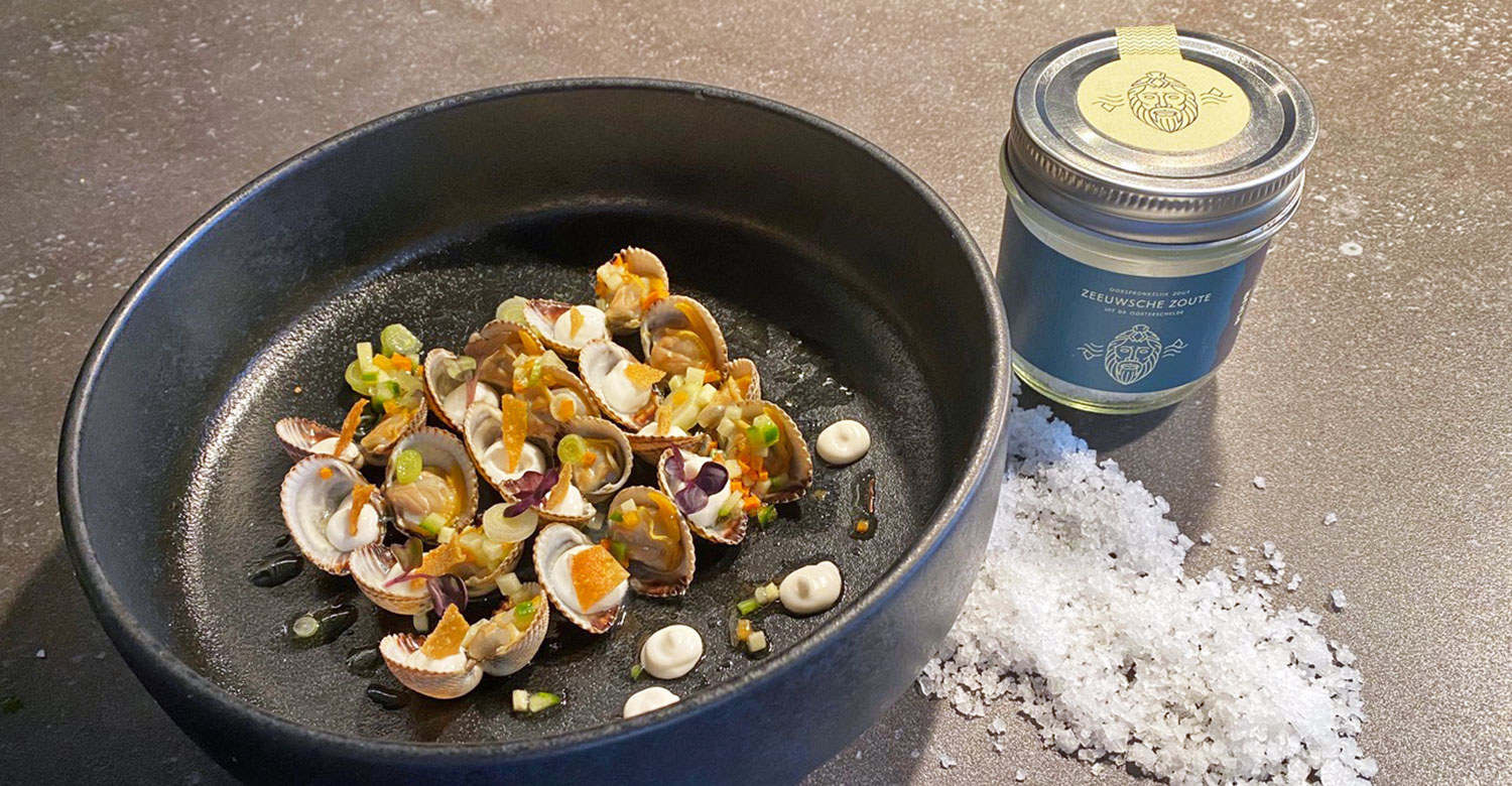 Foto van recept Zeeuwse kokkels met Zeeuwsche Zoute | Recept door Kees Visser