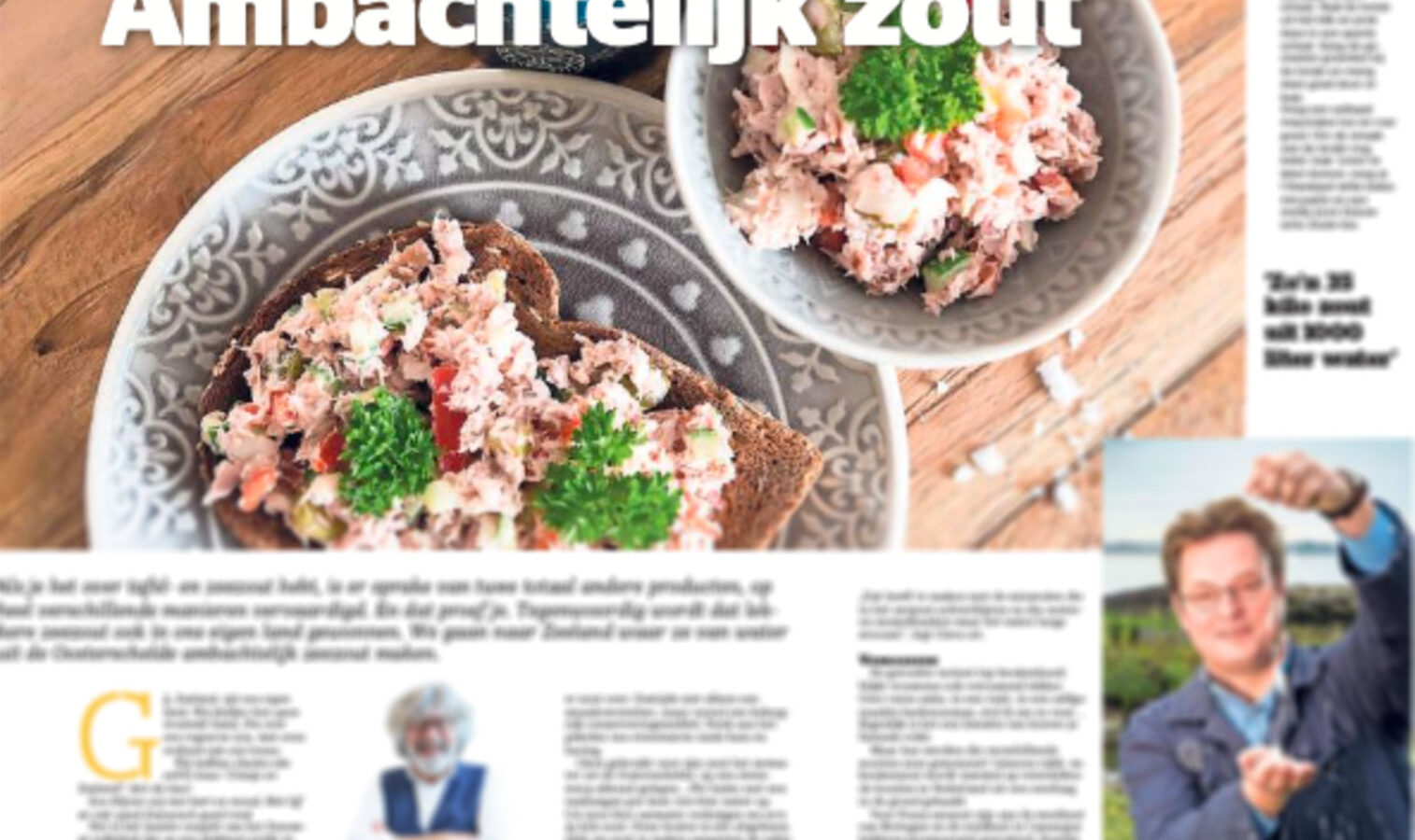 Artikel in De Telegraaf over Zeeuwsche Zoute